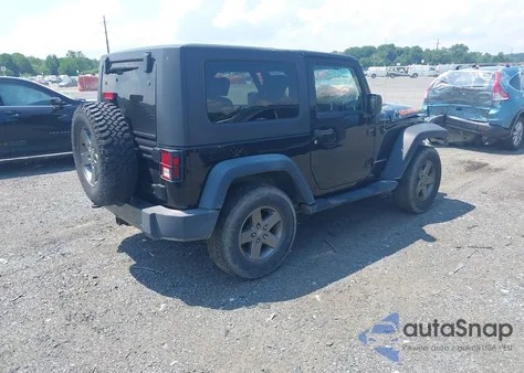 2010 Jeep Wrangler Sport из США, поврежденный, VIN 1J4AA2D10AL195818